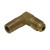 VALVE, INLET, 1", ELBOW, BRASS, 1/8" NPT
