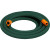1-1/4" BLAST HOSE ASSEMBLY W/ COUPLINGS (INCLUDES): (25")GREEN BLAST HOSE, (1)NYLON QUICK COUPLER & (1)NYLON NOZZLE HOLDER