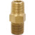 NIPPLE, HEX 1/8'MNPT x 1/8' MNPT