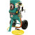 BLAST POT, PORTABLE, 3.0 CU FT (85 LITERS), PRESSURE RELEASE SYSTEM, PNEUMATIC, INCL: AMV II/1" INLET & 1" DIAPHRAGM OUTLET VALVE, 1" PIPING, 50' TWINLINE HOSE ASSY & PNEUMATIC CONTROL HANDLE (5 YEAR / 10 YEAR WARRANTY*)