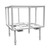 BULK BAG RACK, 56" x 56" x 36", FOR 160 CU.FT., SCHMIDT STYLE BULK POT