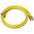 HOSE, TWINLINE CONTROL, ASSEMBLY, YEL/YEL W/BLACK STRIPE, NOMINAL 3/16" ID x 5", W/UNIONS