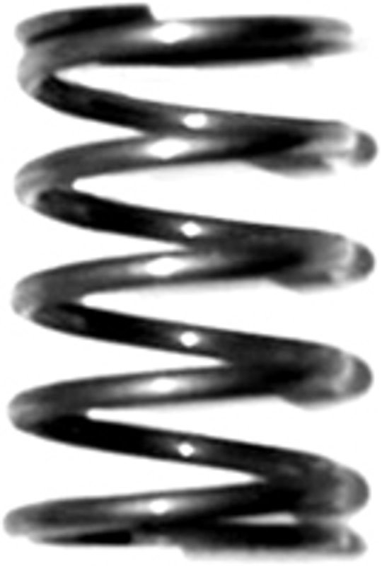 Sawtooth throttle spring