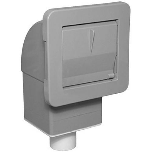 2.0" Slip 50 sq. ft. Dyna-Flo Plus, 2" Socket Hi Volume - 15 GPM - White thumbnail 2