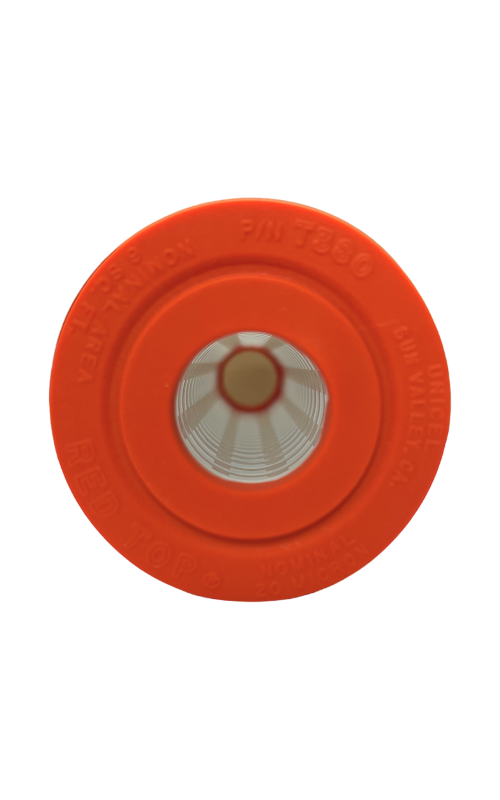 American, HarmsCo ST/6, Pac-Fab, Premier, Rainbow, Swimquip 6, SwimRite, Universal Six, 6 Sq. Ft., Length: 9-3/4", Diameter: 2-3/4", Bottom/Core: 1-1/16" ID, Top: 1-1/16" ID thumbnail 4