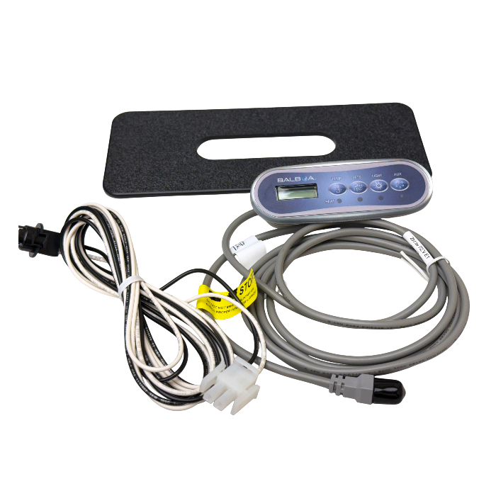 Balboa BP Series Kit: BP100G2, Pump Configuration: Pump 1 - 2sp (*Pump 1 - 1sp when using Circ), Blower: N, Circ: *Y, Oz: Y, Heater: 4.0kW*, Light: 12V, Topside: TP200T thumbnail 3