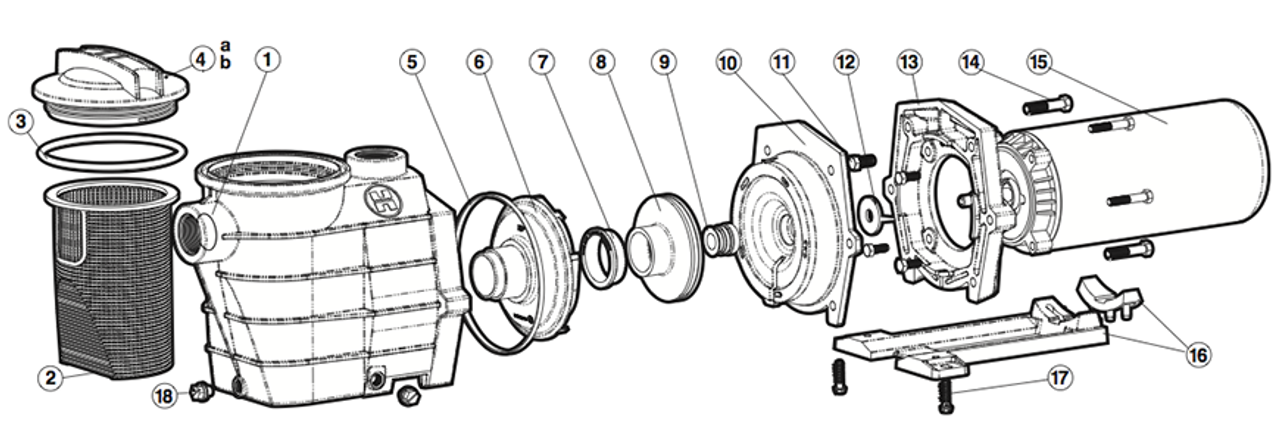 Hayward Super II Pump