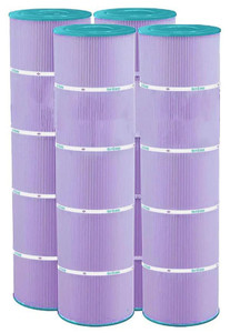 Pentair Clean & Clear 520 ( 4 Pack ) Platinum Purple Cartridge Filters
