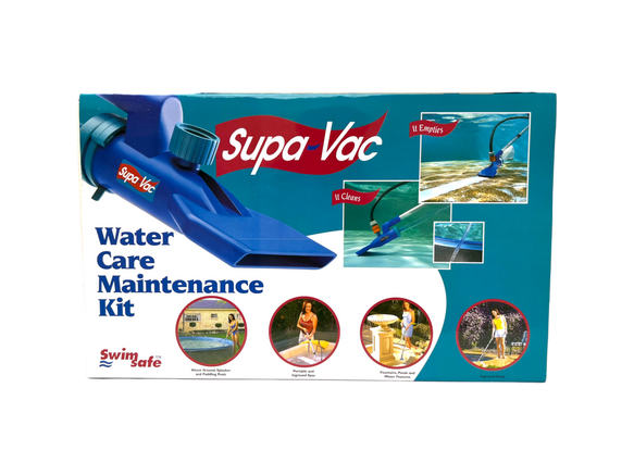 Supa Vac Pool Water Care Maintenance Kit , 3106624