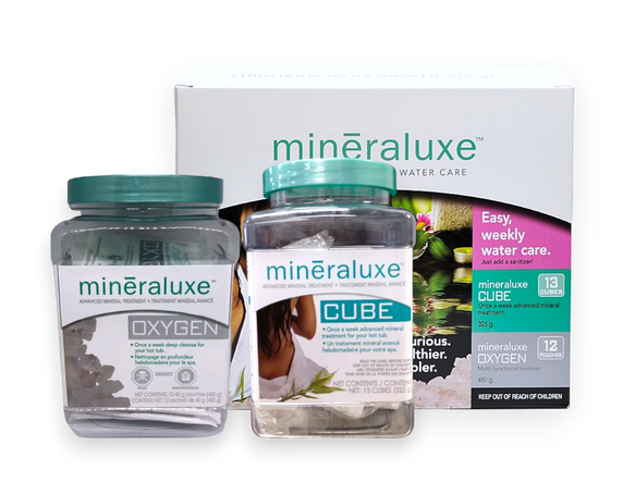 Mineraluxe 3 Month Kit, Oxygen & Cube