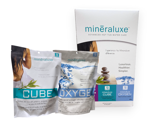 Mineraluxe 3 Month Kit, Oxygen & Cube