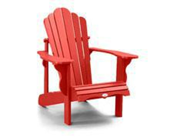 Red Muskoka Chair- Premium Resin Folding