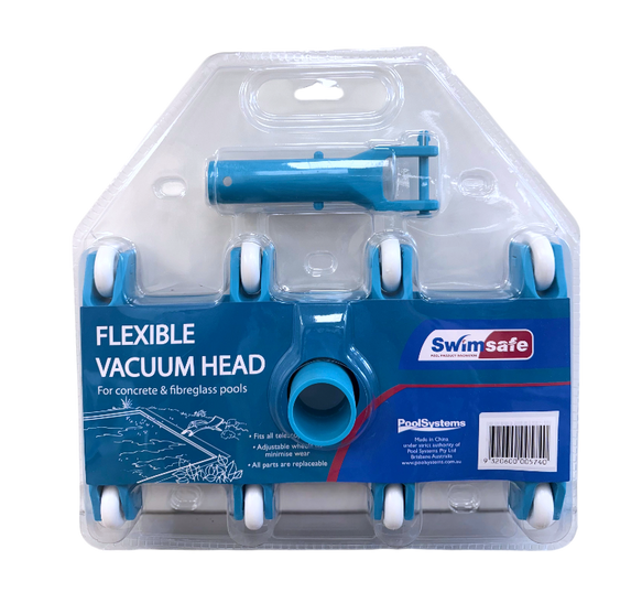 Flexible Vacuum Head For Pool Swimsafe