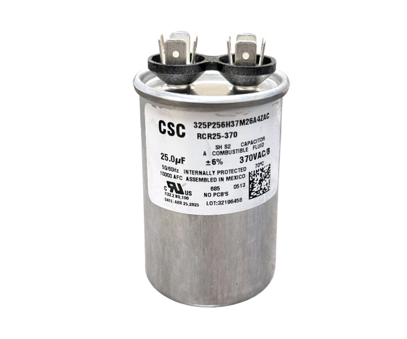 Run Capacitor 25MFD, uF25, 370 Volts