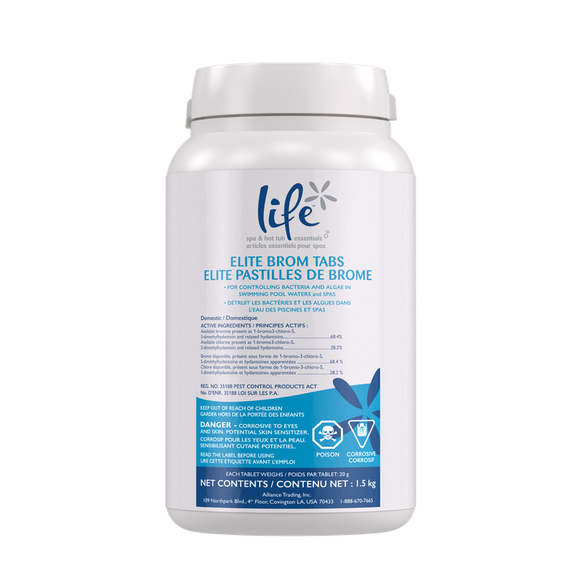 Life Spa & Hot Tub Essentials Bromien Tablets 1.5Kg