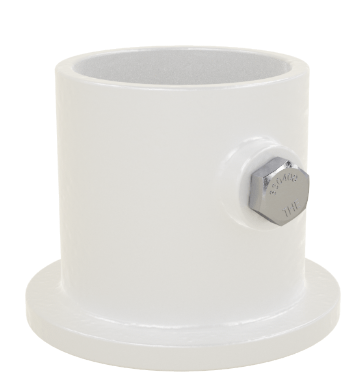 Aluminum Slide Anchor, White - 3 Inch- Perma-Cast