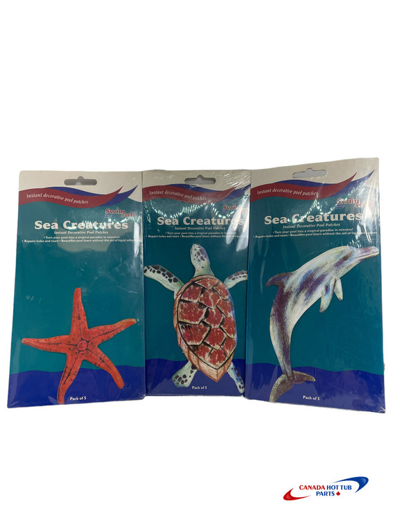 sea creatures pool patches