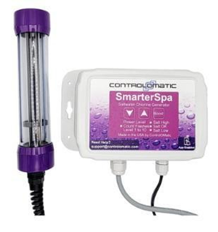 SmarterSpa DO+ Saltwater Chlorine Generator, With App