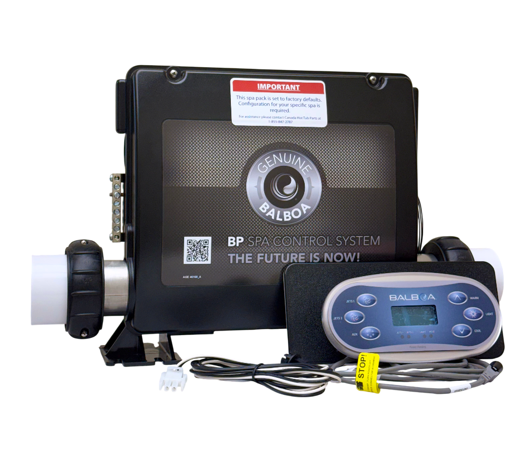 Balboa BP Series Kit: BP7, Pump Configuration: Pump 1 - 2sp, Pump 2 - 2sp or blower, Blower: Y, Circ: Y, Oz: Y, Heater: 5.5kW, Light: 12V, Topside: TP600* thumbnail 3