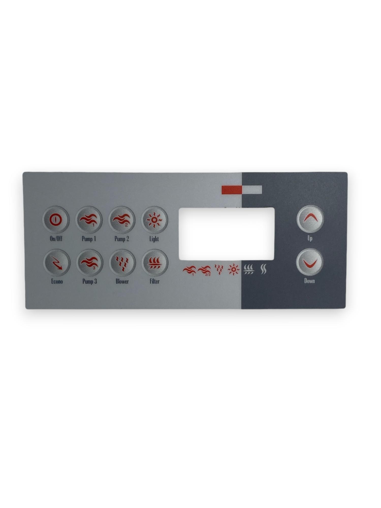 Overlay for TSC-8, 10-Button thumbnail 2