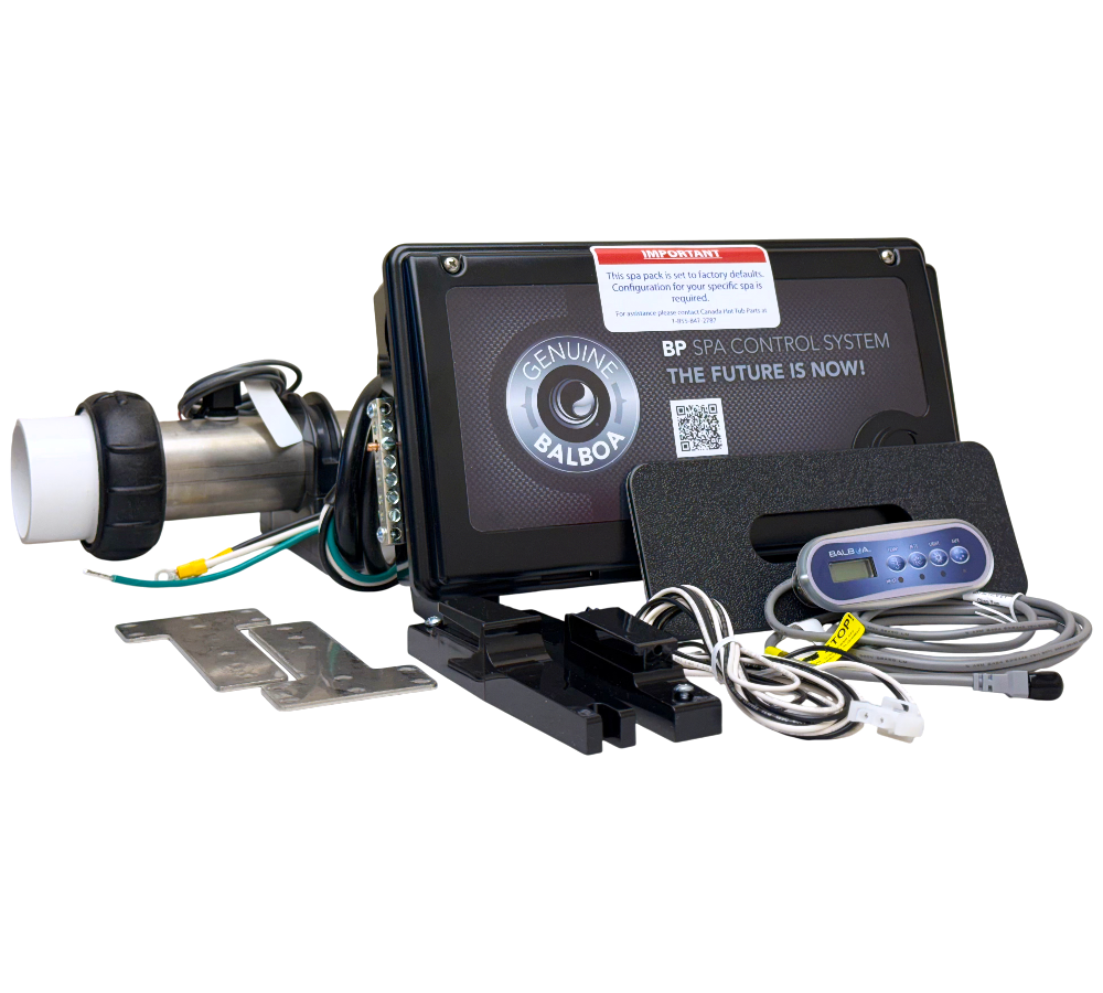 Balboa BP Series Kit: BP100G2, Pump Configuration: Pump 1 - 2sp (*Pump 1 - 1sp when using Circ), Blower: N, Circ: *Y, Oz: Y, Heater: 4.0kW*, Light: 12V, Topside: TP200T thumbnail 5