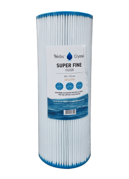 Wellis® Super Fine Filter, White Whirlpool Filter- AKU2998