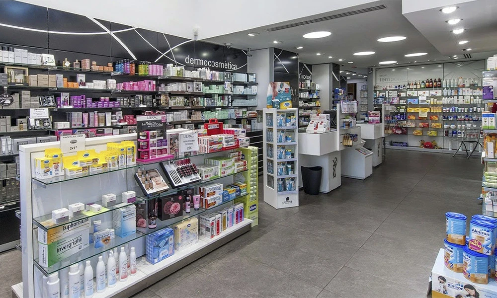 Farmacia Aragó 1 en L'eixample en Barcelona