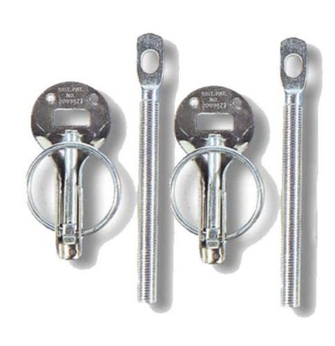 Sparco Polished Hood Pins