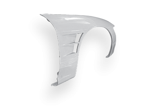 Origin Fenders - 180sx or Silvia 20mm Front Fenders Type 2
