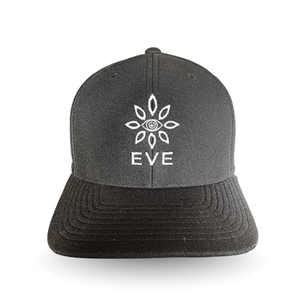 alt="EVE Brands black cool-dry flexfit baseball cap"