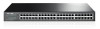 TP-Link TL-SF1048 48-Port 10/100Mbps Rackmount Switch energy-efficient Supports MAC 19-inch rack-mountable steel case 100% Data filtering