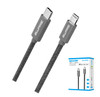 8ware 1.5m Super Ultra USB-C to Lightning Cable Super Fast charging Strength Aluminium flexible nylon Apple iPone iPad iPod Mac Retail Pack