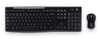 Logitech MK270R Wireless Keyboard and Mouse Combo 2.4GHz Wireless Compact Long Battery Life 8 Shortcut keys