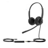 Yealink UH34 Dual Ear Wideband Noise Cancelling Headset, USB-C and 3.5mm, Leather Ear Piece, YHC20 Controller with UC Button, Stereo