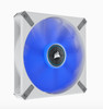 Corsair ML ELITE Series, ML140 LED ELITE WHITE, 140mm Magnetic Levitation Blue LED Fan with AirGuide, Single Pack(LS)
