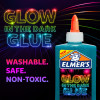 Elmers Glow Glue 147ml Blu Box 3
