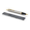Parker IM Brushed Metal Ballpoint Medium Blue