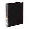 Marbig Insert Binder Clearview A4 2D Ring 38mm Black