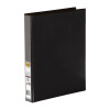 Marbig Insert Binder Clearview A4 2D Ring 25mm Black