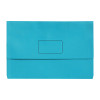 Marbig Wallet Foolscap Slimpick Bright Blue Pack of 10