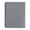 Marbig Display Book A4 Refillable Grey