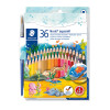 Staedtler Noris Aqua Watercolour Pencil Box of 36