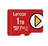 Lexar PLAY microSDXC UHS-I Card 1TB – up to 160MB/s read, up to 100MB/s write 1 High-speed performance for gaming devices featureA1/A2 class wide ran