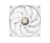 DeepCool FL12 White 120mm Unique ARGB Fans, Low Noise, 4-pin PWM, Fluid Dynamic Bearing, Addressable RGB LED