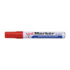 Uni Permanent Bullet Marker Red Box 12