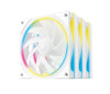 DeepCool FL12 SE WH 3 Pack 120mm Performance ARGB Fans , Hydro Bearing 120×120×25 mm(L×W×H)