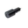 Otterbox 100W Dual Port Standard Fast Car Charger - Black (77-98237), 2 USB-C, Smart & Compact design, Hassle-Free, 2 Years Warranty