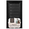 Chalkboard Quartet Weekly Planner Calendar 203mm x 356mm Black Hanging Frame