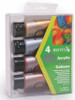 Paint Reeves Acrylic Metallics 75ml Set of 4