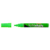 Liquid Chalk Marker Texta Wet Wipe 4.5mm Bullet Card of 1 Green